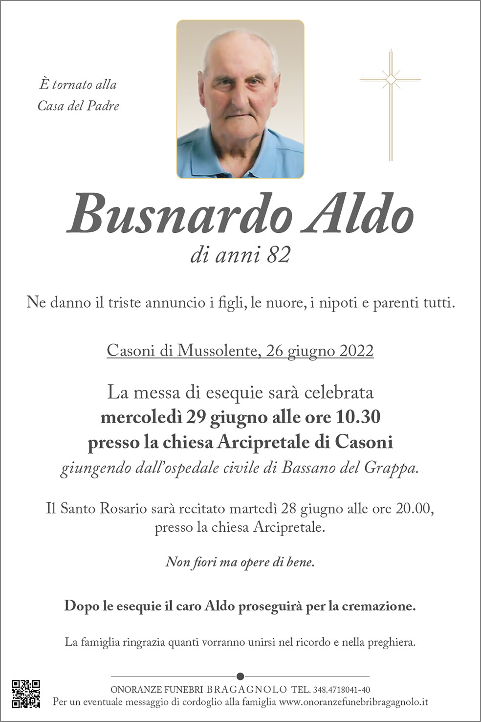 epigrafe Busnardo Aldo